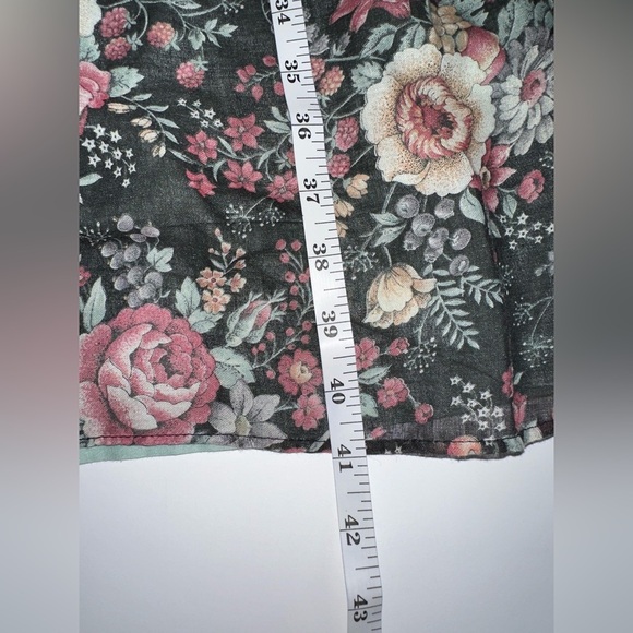 Vintage 1970s Jerell of Texas Boho Prairie Peasant Dress Cottagecore Farmhouse 7 - Picture 10 of 12